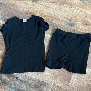 Kate Quinn Black Kids Pajama Set